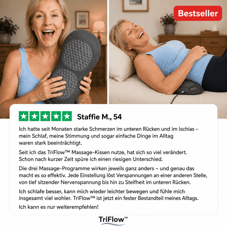 Triflow 3 Zonen Massagekissen
