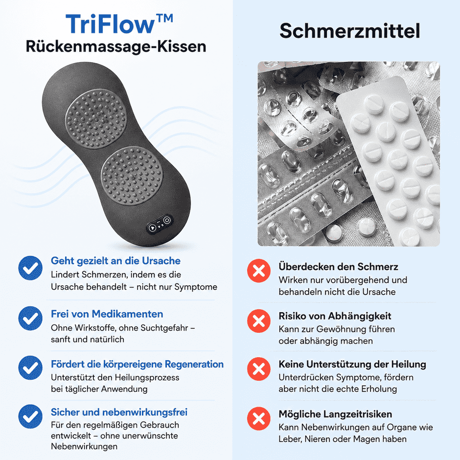 Triflow 3 Zonen Massagekissen