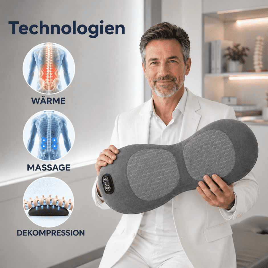 Triflow 3 Zonen Massagekissen