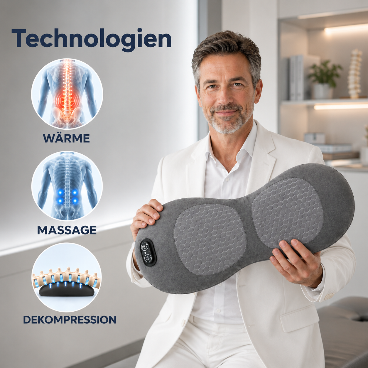 Tanui Triflow Massagekissen – Anwendung im Alltag