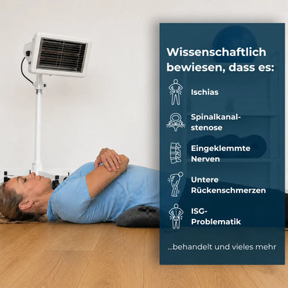 Tanui Triflow 3 Zonen Massagekissen mit Wärmefunktion