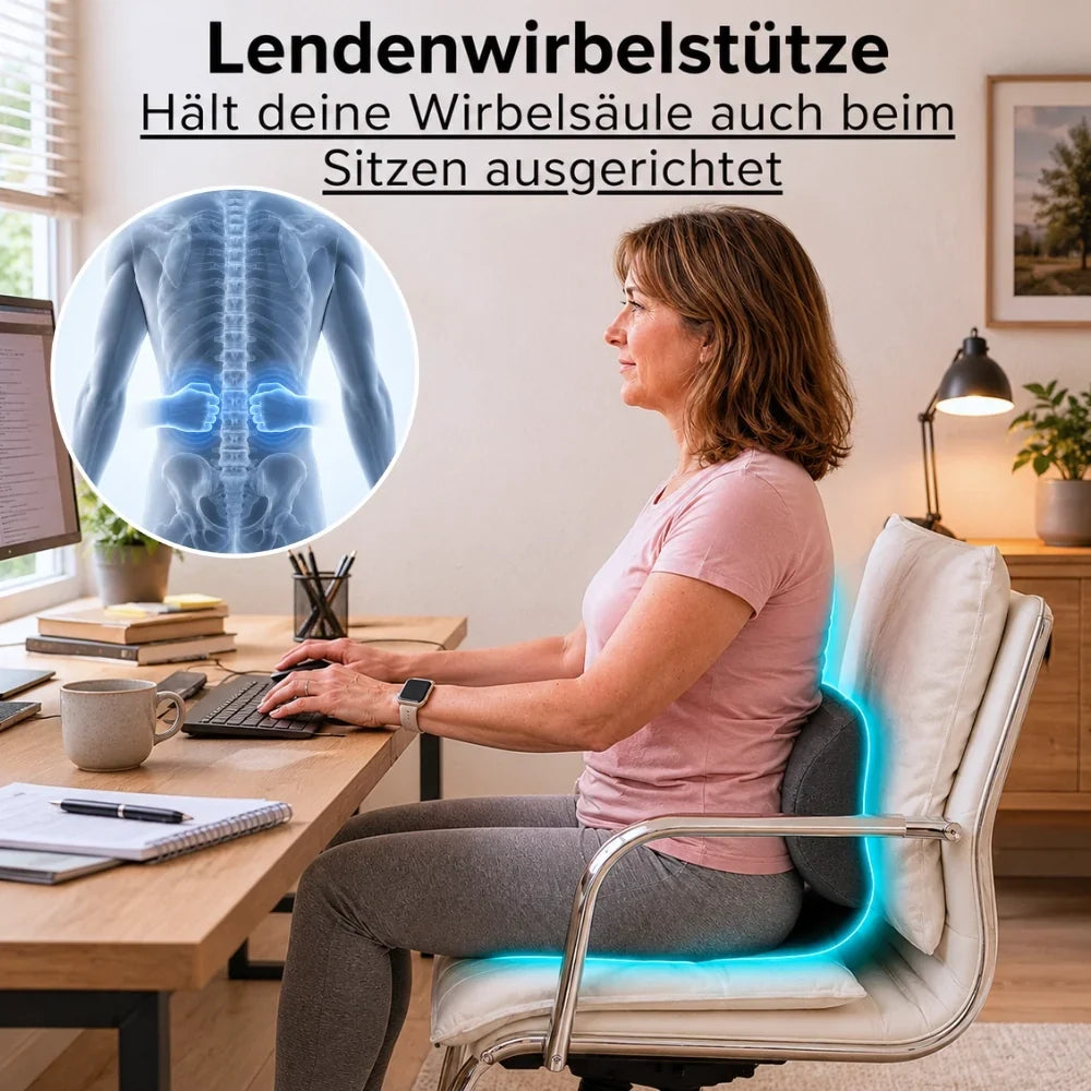 Tanui Triflow 3 Zonen Massagekissen mit Wärmefunktion