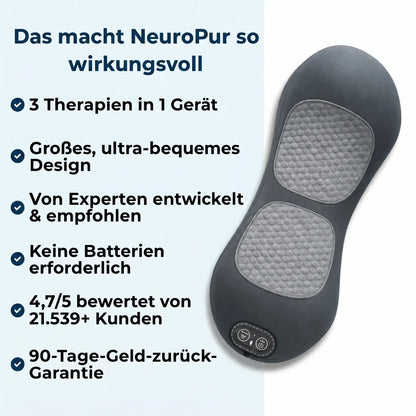 Tanui Triflow 3 Zonen Massagekissen mit Wärmefunktion